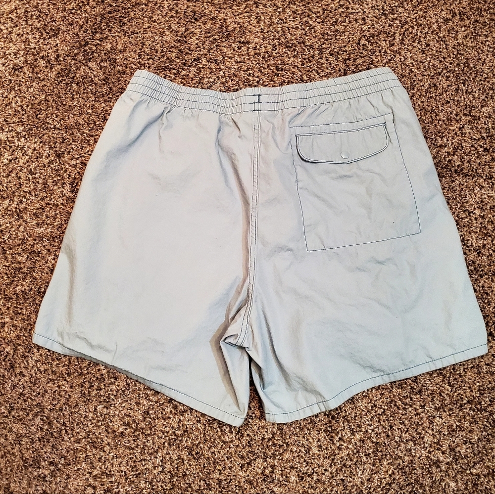 Patagonia Shorts Size XL Men's Blueish Gray With Pockets - Picture 2 of 10